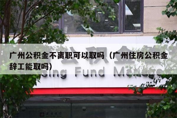 海南公积金不离职可以取吗（海南住房公积金辞工能取吗）